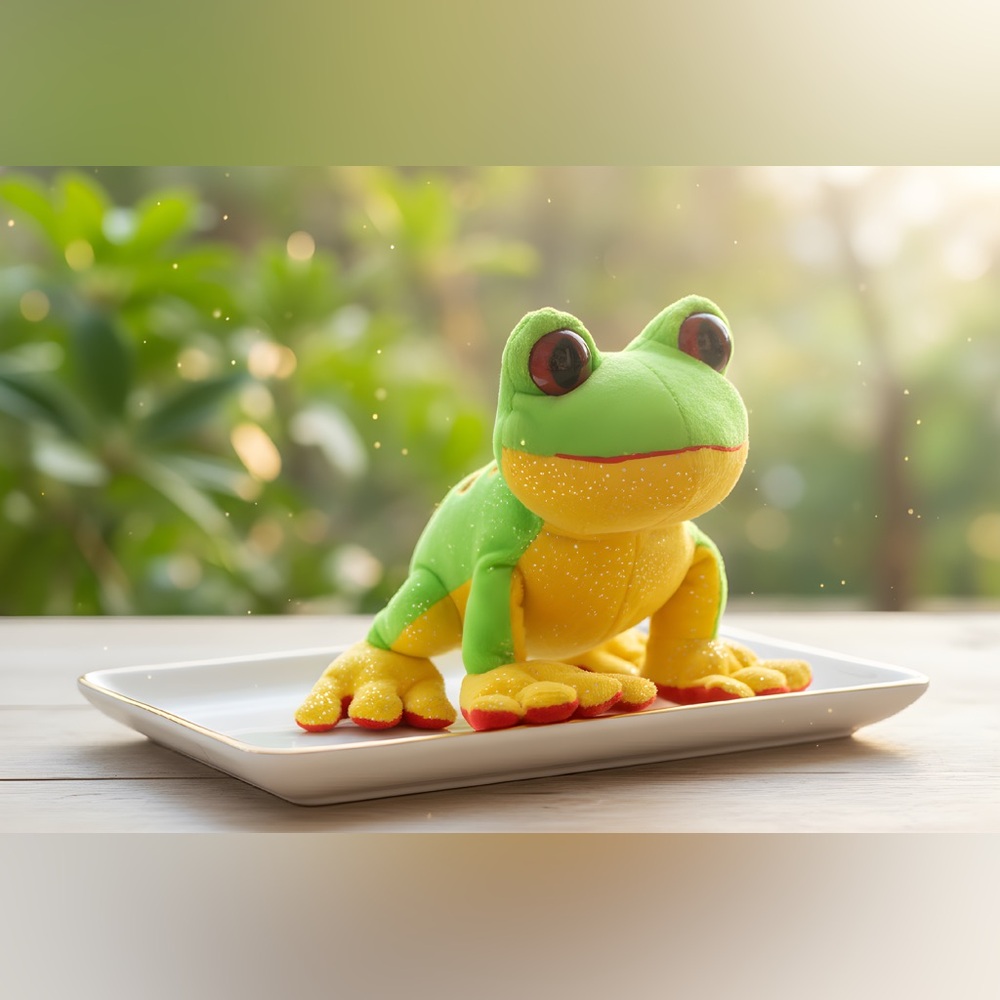 Ganz Webkinz Lilkinz Plush Tree Frog HM109 Stuffed Animal Serial# HM109 (NoTAG)